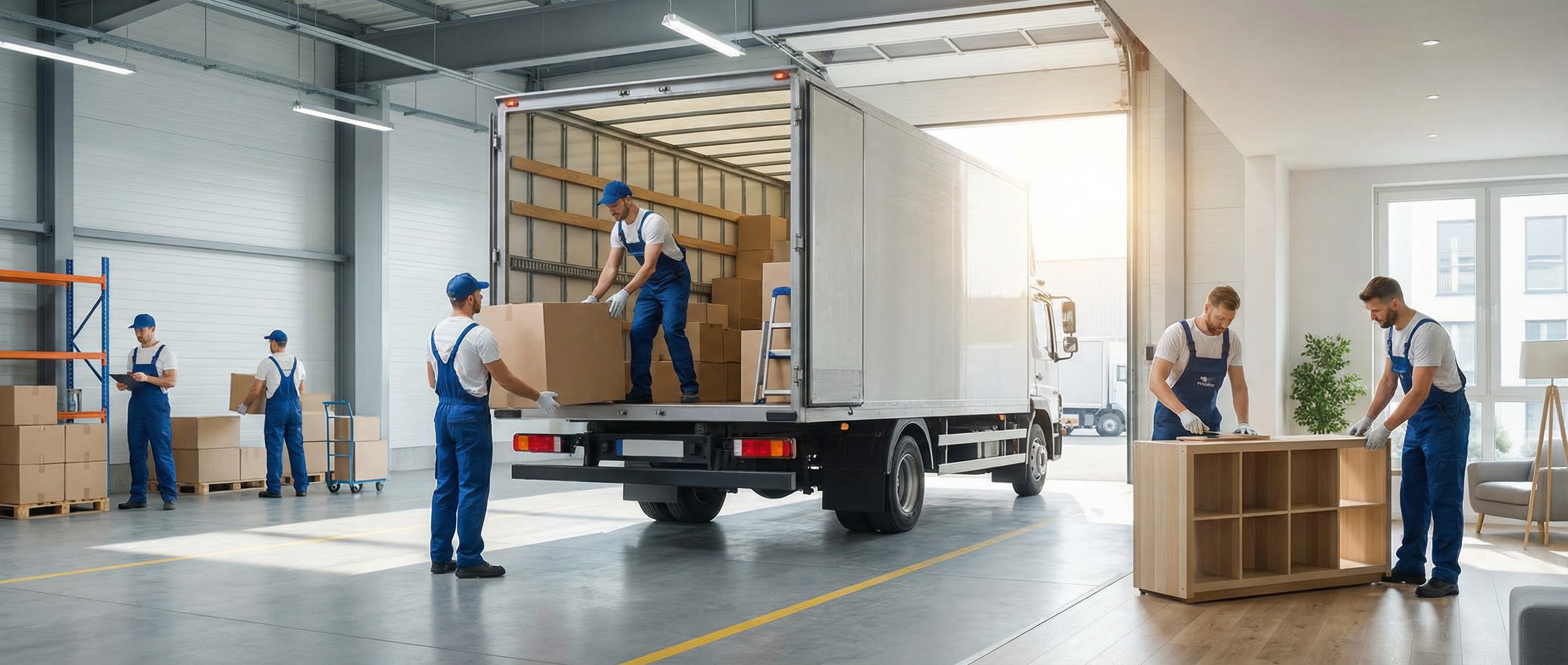 Wer wir sind – Logistik & Montage